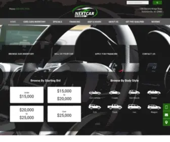 Gonextcar.com(Nextcar Auto Center LLC) Screenshot