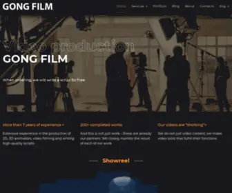 Gongfilm.com(GONG FILM Order video Moscow) Screenshot