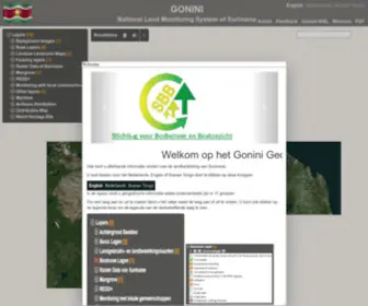 Gonini.org(SLMS Geoportal) Screenshot