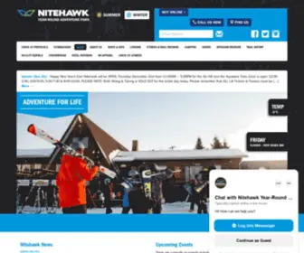 Gonitehawk.com(Nitehawk Adventure Park) Screenshot