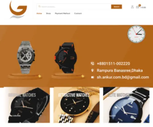 Gonj.com.bd(Watches in BD Online Shopping Bangladesh) Screenshot