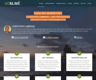 Gonline.org(SEO Freelancer) Screenshot