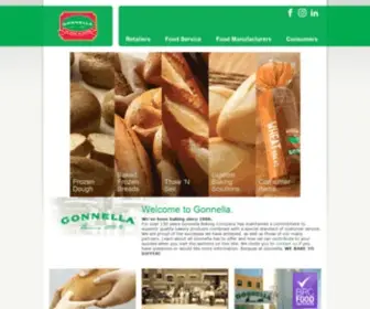 Gonnella.com(Frozen Dough) Screenshot