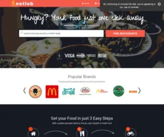 Gonotlob.com(Order Food Anywhere in Bahrain) Screenshot