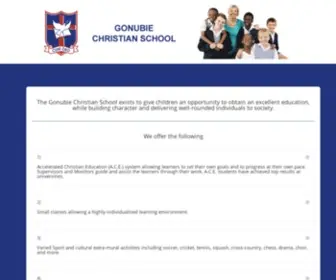 Gonubiechristianschool.co.za(Gonubie Christian School) Screenshot