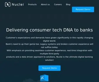 Gonuclei.com(Delivering consumer tech dna to banks) Screenshot