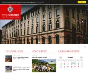 Gonzaga-Milano.it(Istituto Gonzaga) Screenshot