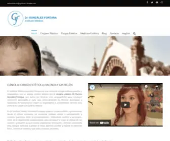 Gonzalez-Fontana.com(Cirugia estetica en Valencia) Screenshot