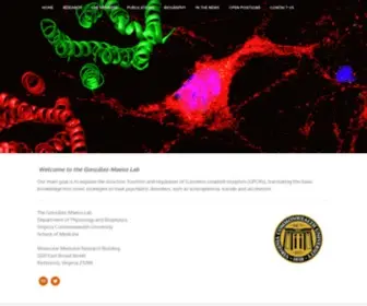 Gonzalez-Maeso-Lab.com(Research in the laboratory of Javier Gonzalez Maeso at Virginia Commonwealth University) Screenshot