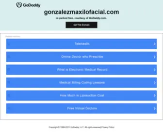 Gonzalezmaxilofacial.com(Gonzalezmaxilofacial) Screenshot