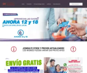 Gonzalezvientos.com.ar(Gonzalez Vientos Store) Screenshot