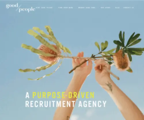 Good-People.co(Good People Recruitment) Screenshot