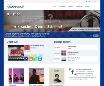 Good-Sound.de(Dein Webradio mit Audio) Screenshot