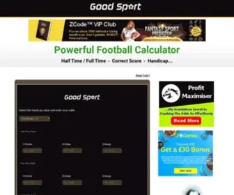 Good-Sport.co(Good Sport) Screenshot