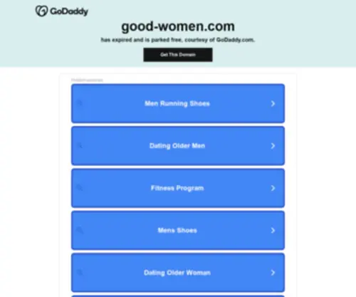 Good-Women.com(Good Women) Screenshot