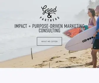 Goodandpartners.com(Sarah Hubbard) Screenshot