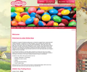 Goodberrys.com.au(Goodberry's Creamery Erindale and Belconnen) Screenshot