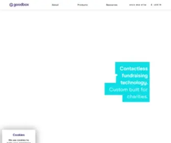 Goodbox.com(Contactless Donation Boxes) Screenshot