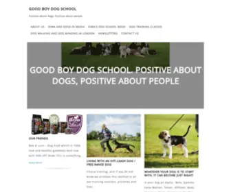 Goodboydogschool.com(Good Boy Dog School) Screenshot