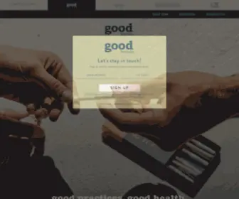 Goodbrandsco.com(From cannabis seed to just good weed) Screenshot