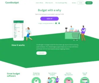 Goodbudget.com(Best Home Budget App for Android) Screenshot