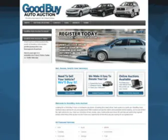 Goodbuyautoauction.com(The Best Auctions In The United StatesGoodBuy Auto Auction) Screenshot