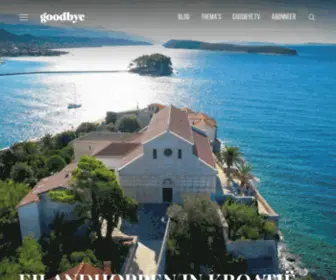 Goodbye.be(Online en offline magazine over vakantie & vrije tijd) Screenshot