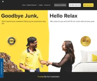 Goodbyejunk.com.au(Rubbish Removal Sydney) Screenshot