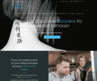 Goodbyetattoos.com(Laser Tattoo Removal Sydney) Screenshot