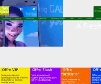 Goodcallings.com(Téléphonie illimitée) Screenshot