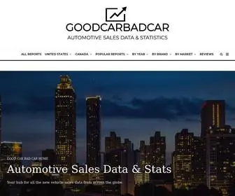 Goodcarbadcar.net(Worldwide Data) Screenshot