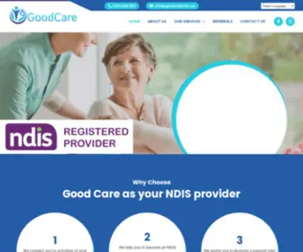 Goodcare.net.au(Good Care) Screenshot