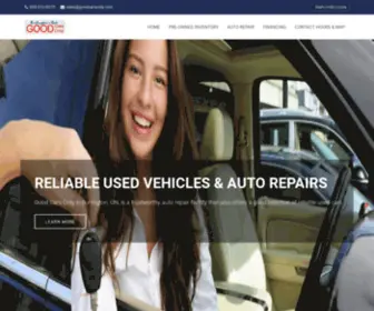 Goodcarsonly.com(BEST Used Cars in Bulington) Screenshot