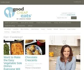 Goodcheapeats.com(Good Cheap Eats) Screenshot