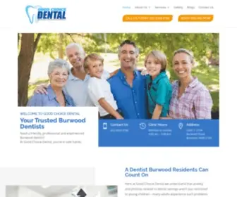 Goodchoicedental.com.au(Burwood Dentist) Screenshot