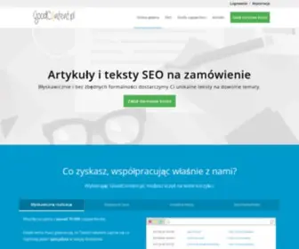 Goodcontent.pl(Artykuły) Screenshot
