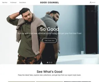 Goodcounsel.com(Good Counsel) Screenshot