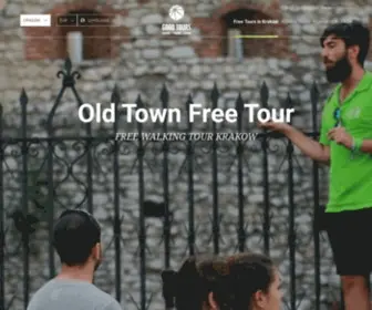 Goodcracowtours.eu(Highest rated free walking tours in Krakow) Screenshot