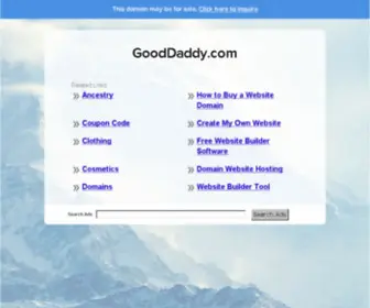 Gooddaddy.com(To inquire) Screenshot