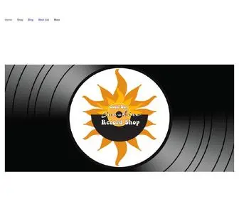 Gooddaysunshinerecordshop.com(Good Day Sunshine Record Shop) Screenshot