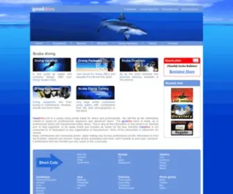 Gooddive.com(Scuba diving) Screenshot