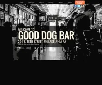 Gooddogbar.com(Good Dog Bar) Screenshot