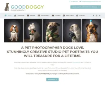 Gooddoggyphotography.com(Studio Pet Portrait Sessions in Holmdel) Screenshot