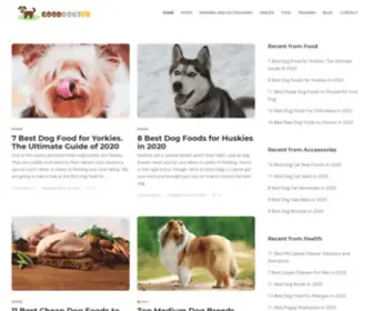 Gooddogsco.com(Your Guide To Everything About Pets) Screenshot