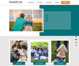 Gooddogservicecanines.org(Good Dog) Screenshot