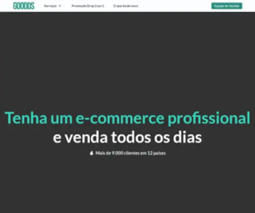 Goodds.com.br(Full E) Screenshot