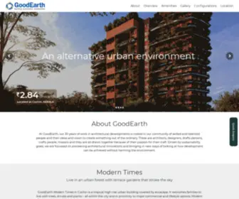 Goodearthmoderntimes.com(Vertical Villas) Screenshot