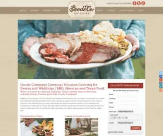 Goodecatering.com(Goode Co) Screenshot