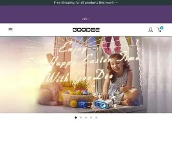 GoodeeStore.com(Goodee Official Store) Screenshot