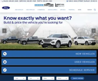 Goodeford.com(Goode Motor Ford) Screenshot